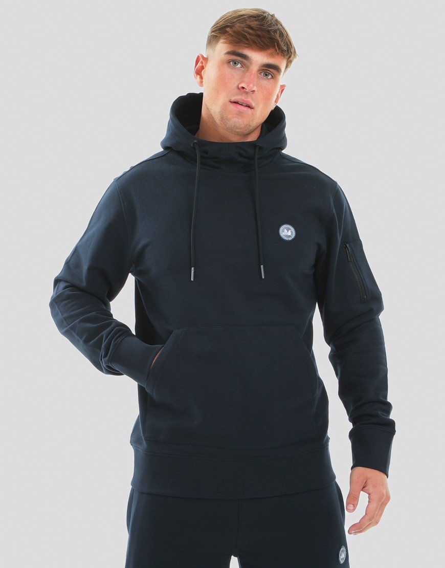 Peaceful Hooligan Paddock Hoodie Navy