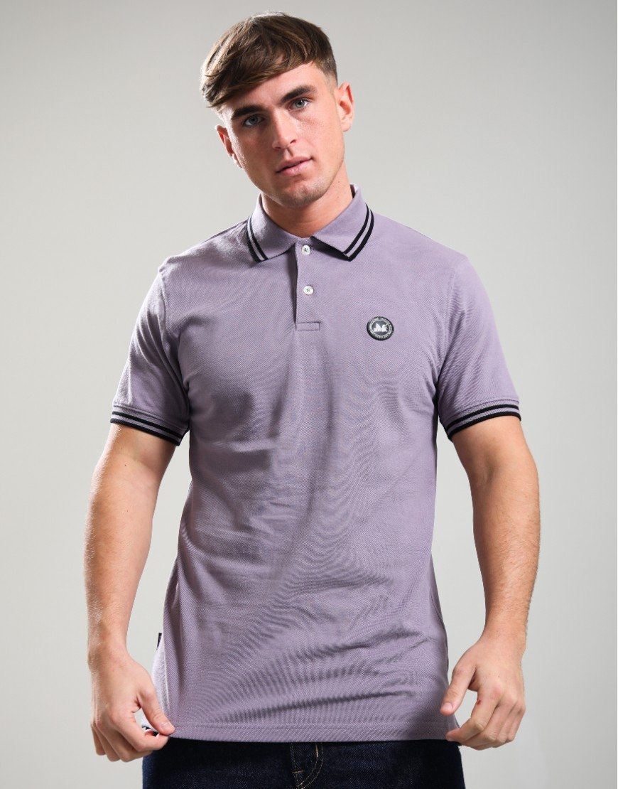Peaceful Hooligan Peninsula Polo Shirt Mauve