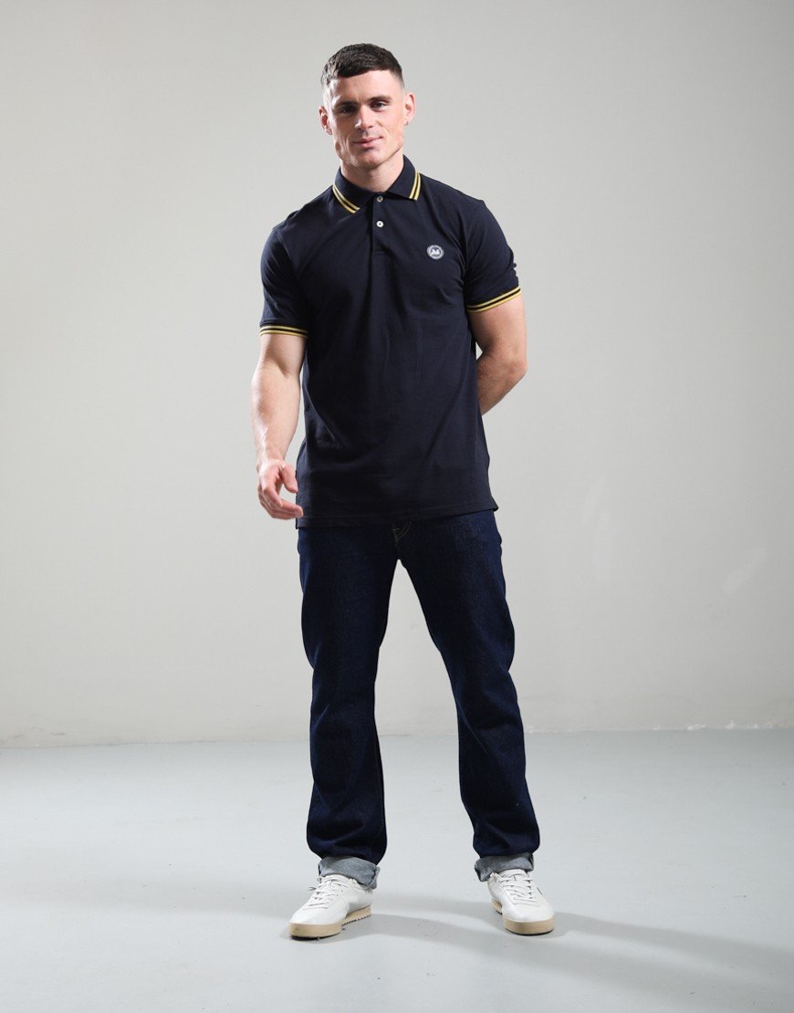 Peaceful Hooligan Peninsula Polo Shirt Navy