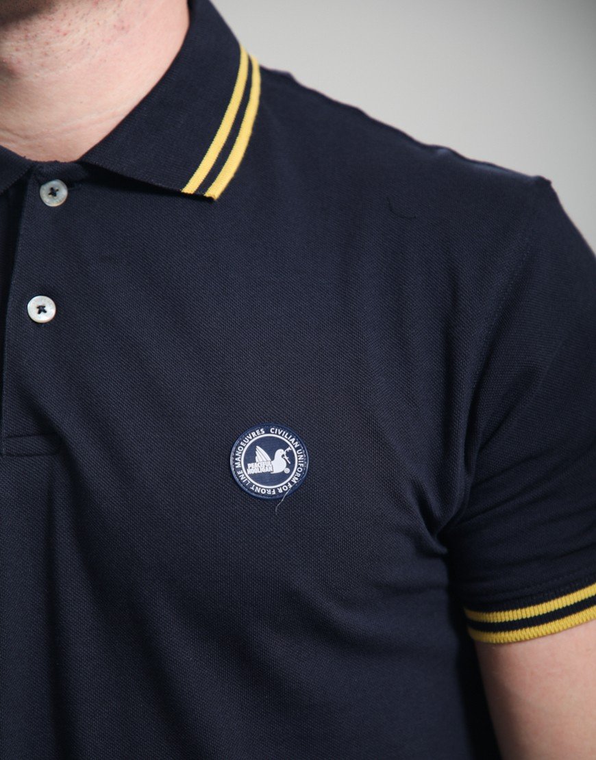Peaceful Hooligan Peninsula Polo Shirt Navy