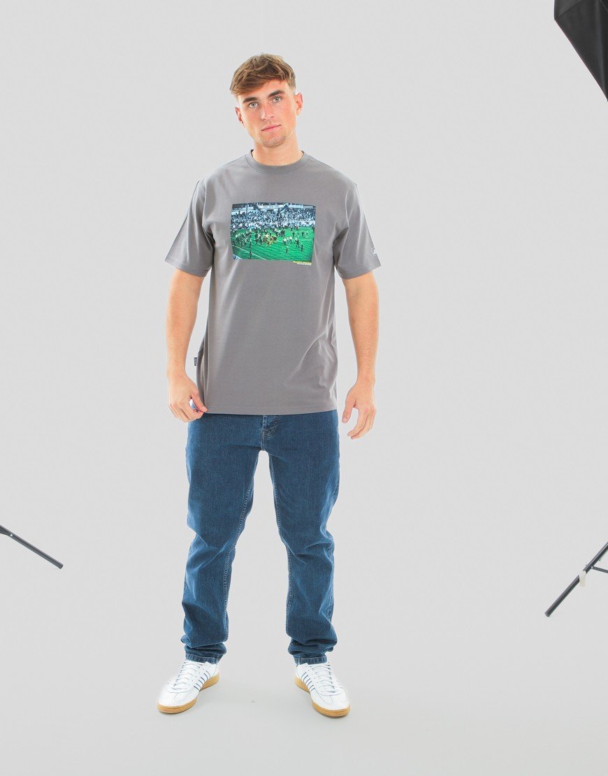 Peaceful Hooligan Pitch Invasion T-Shirt Gunmetal