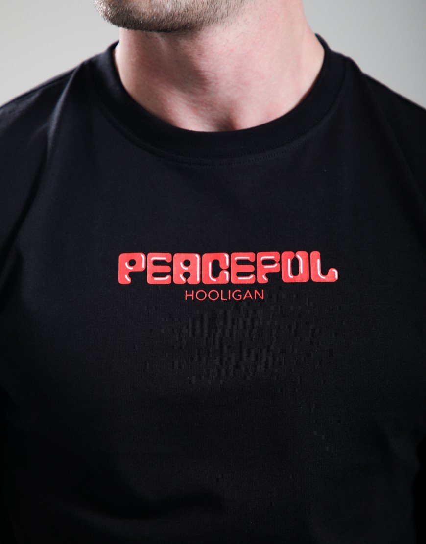 Peaceful Hooligan Place T-Shirt Black