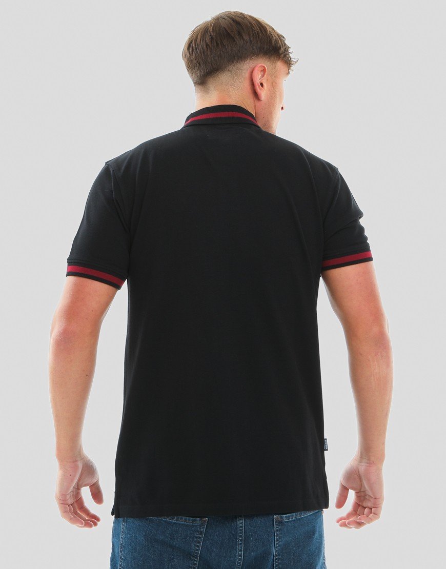 Peaceful Hooligan Raymond Polo Shirt Black
