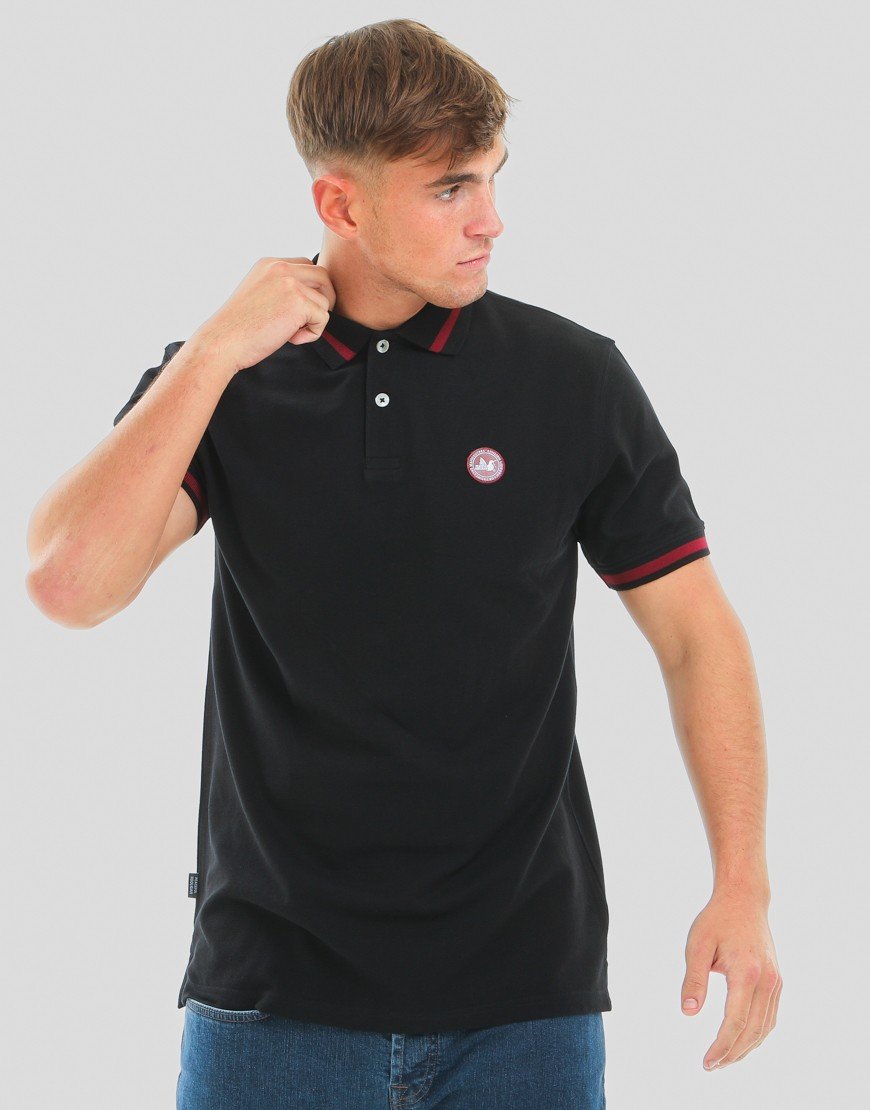Peaceful Hooligan Raymond Polo Shirt Black