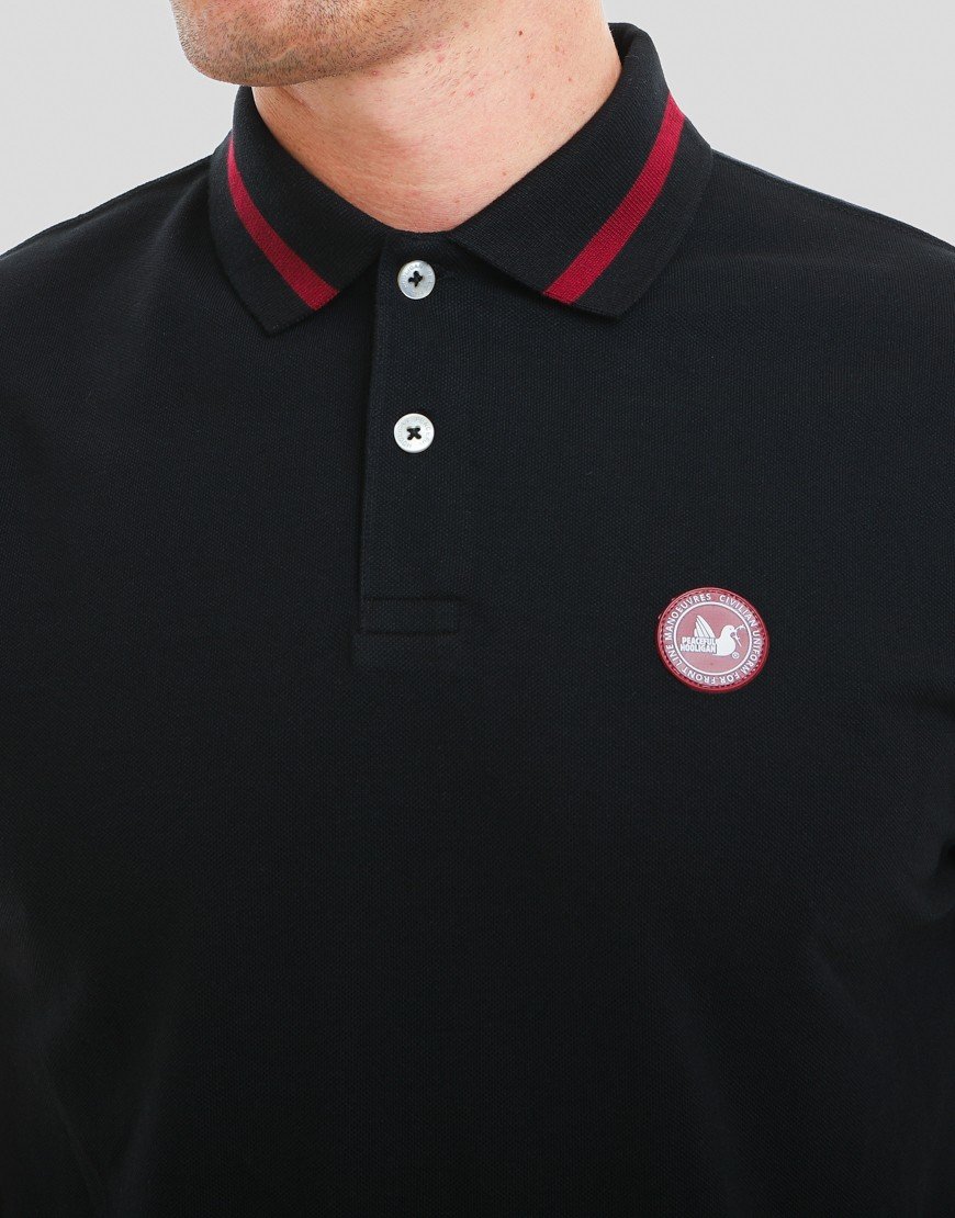 Peaceful Hooligan Raymond Polo Shirt Black