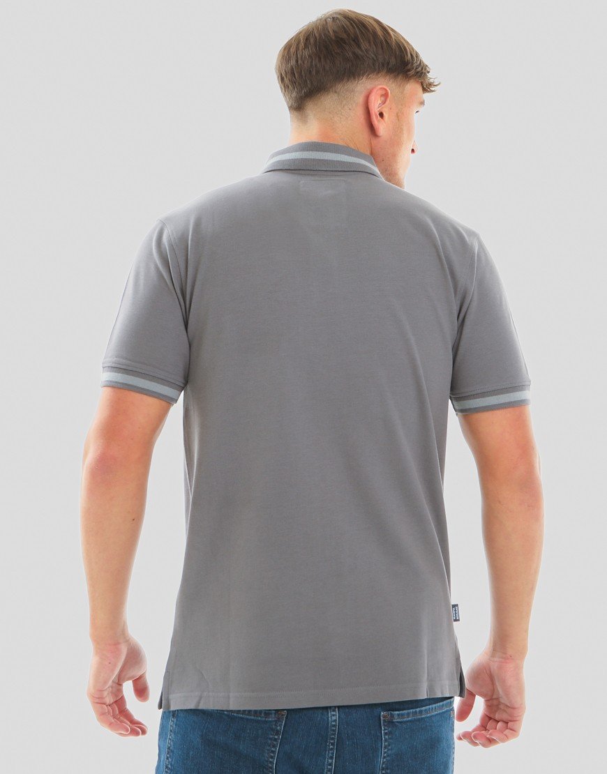 Peaceful Hooligan Raymond Polo Shirt Gunmetal