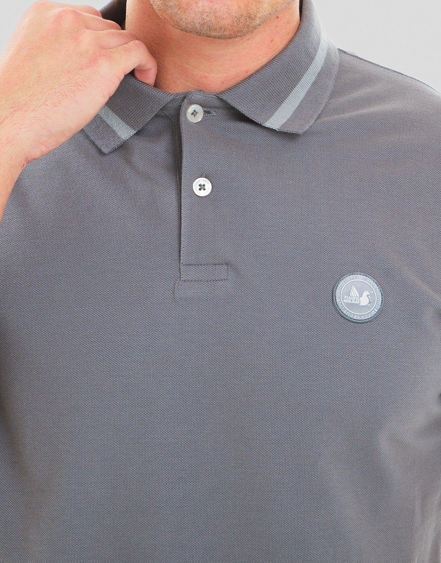 Peaceful Hooligan Raymond Polo Shirt Gunmetal