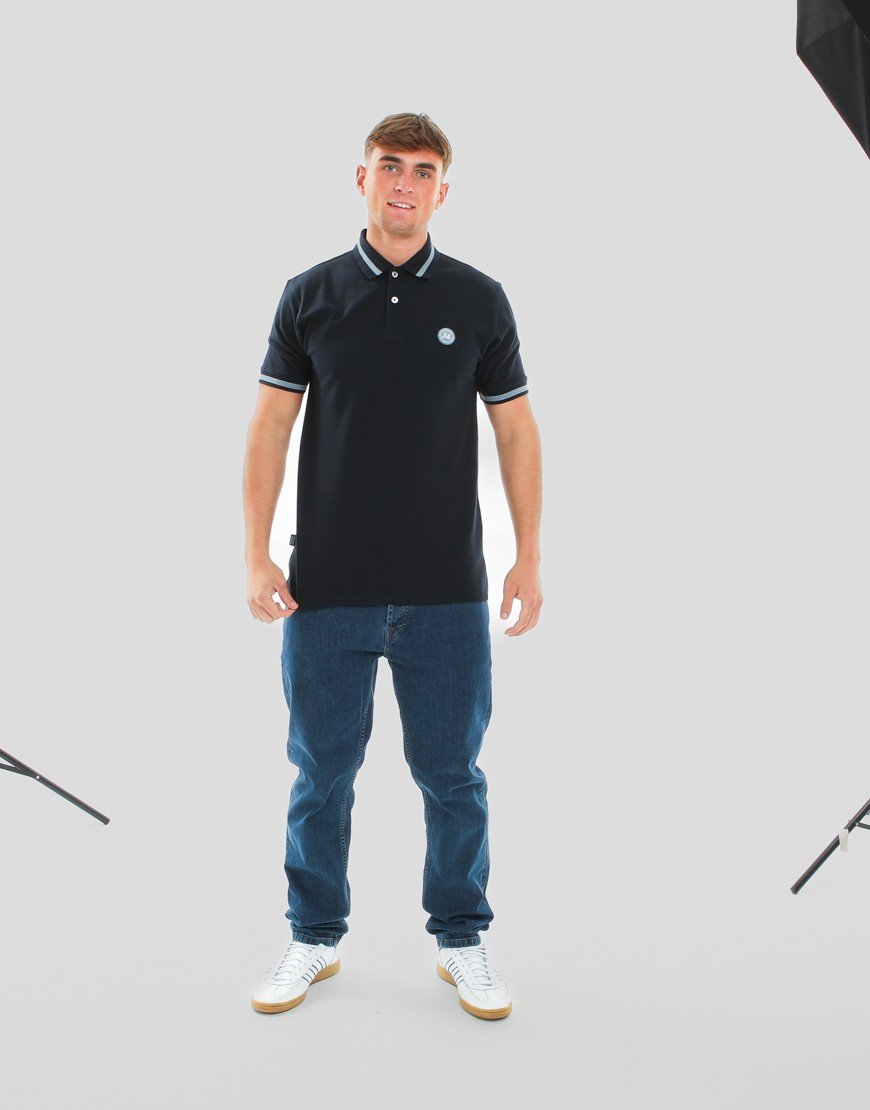 Peaceful Hooligan Raymond Polo Shirt Navy