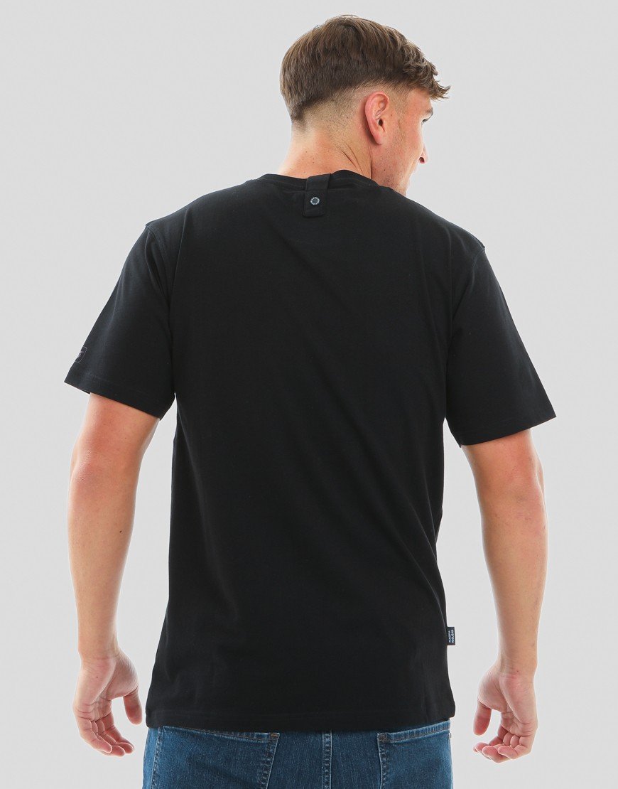 Peaceful Hooligan Script T-Shirt Black