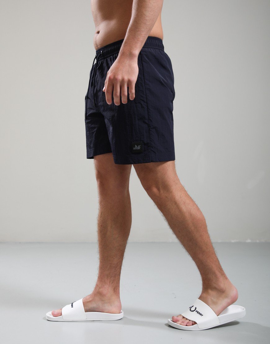 Peaceful Hooligan Stack Swim Shorts Navy