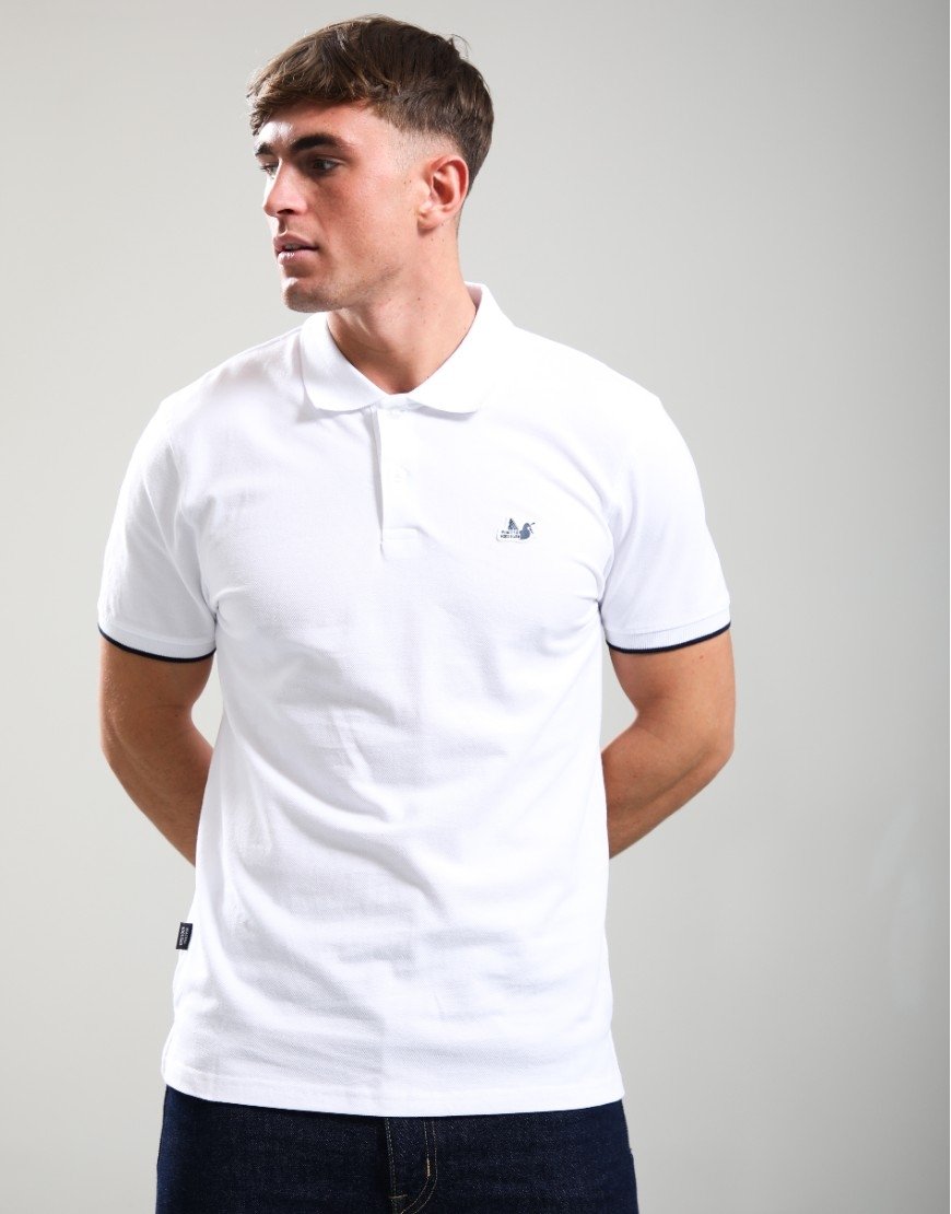 Peaceful Hooligan Steward Polo Shirt White