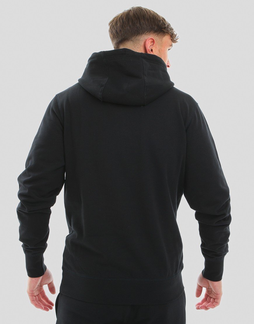 Peaceful Hooligan Tagged Hoodie Black