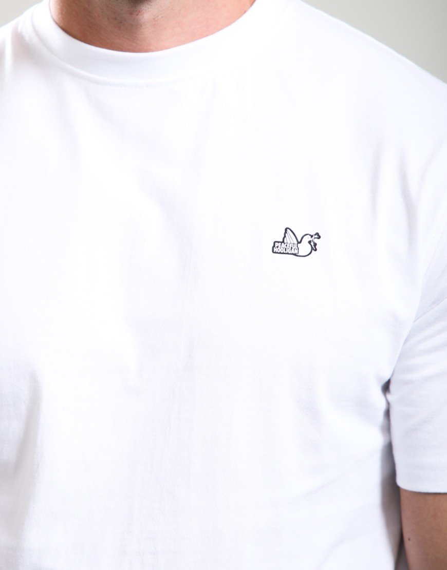 Peaceful Hooligan Thou Shalt Not Get Caught T-Shirt White