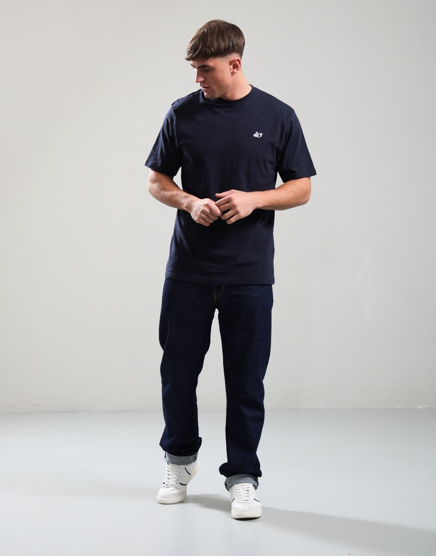 Peaceful Hooligan Thou Shalt Not Get Caught T-Shirt Navy