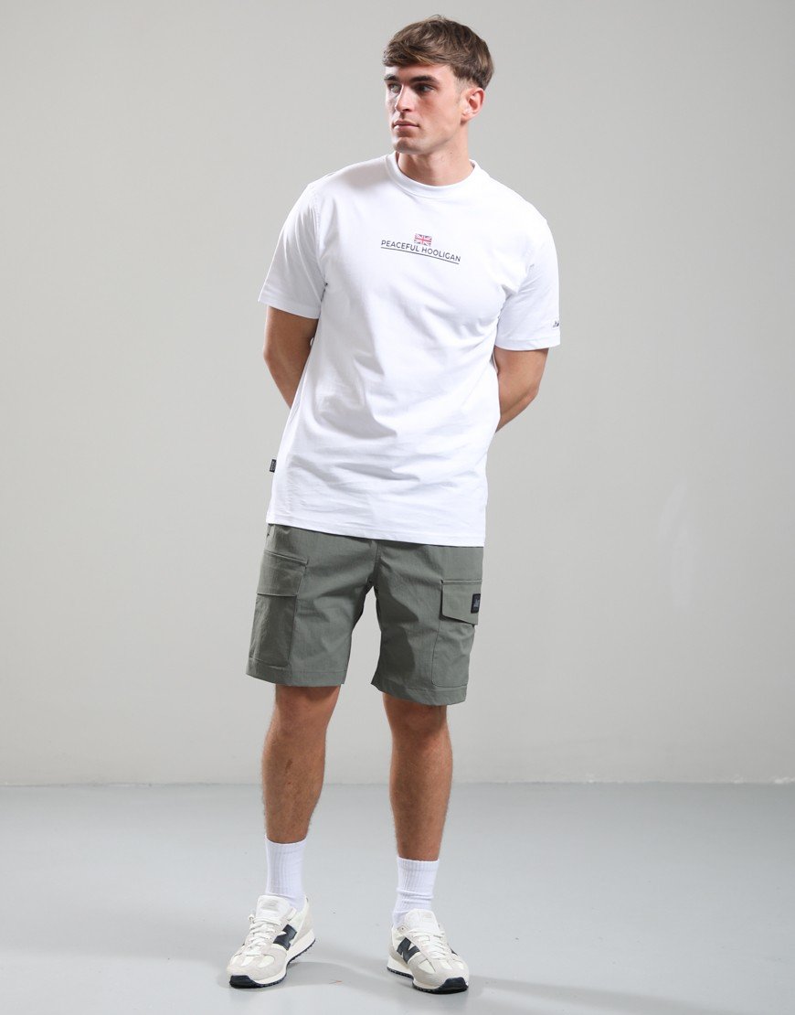 Peaceful Hooligan Union T-Shirt White