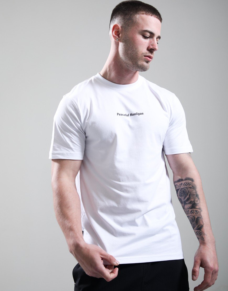 Peaceful Hooligan USA T-Shirt White