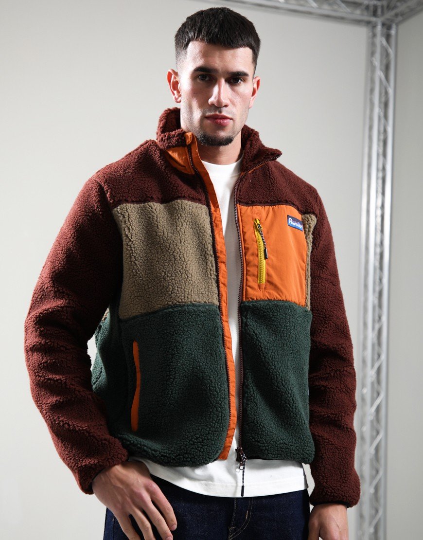 Penfield Mattawa Fleece Jacket Rum Raisin