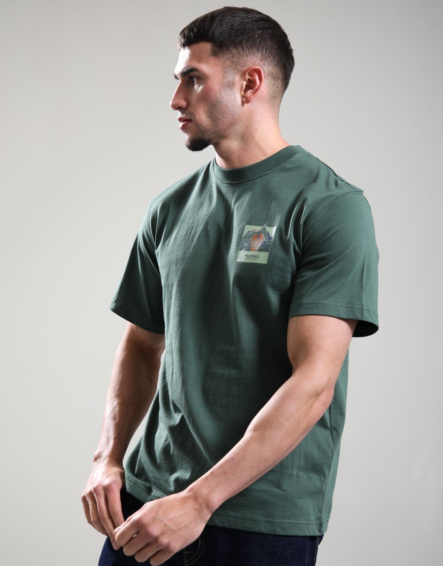 Penfield Mountain Back Forefounders T-Shirt Cilantro