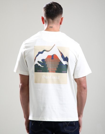 Penfield Mountain Back Forefounders T-Shirt Vanilla Ice