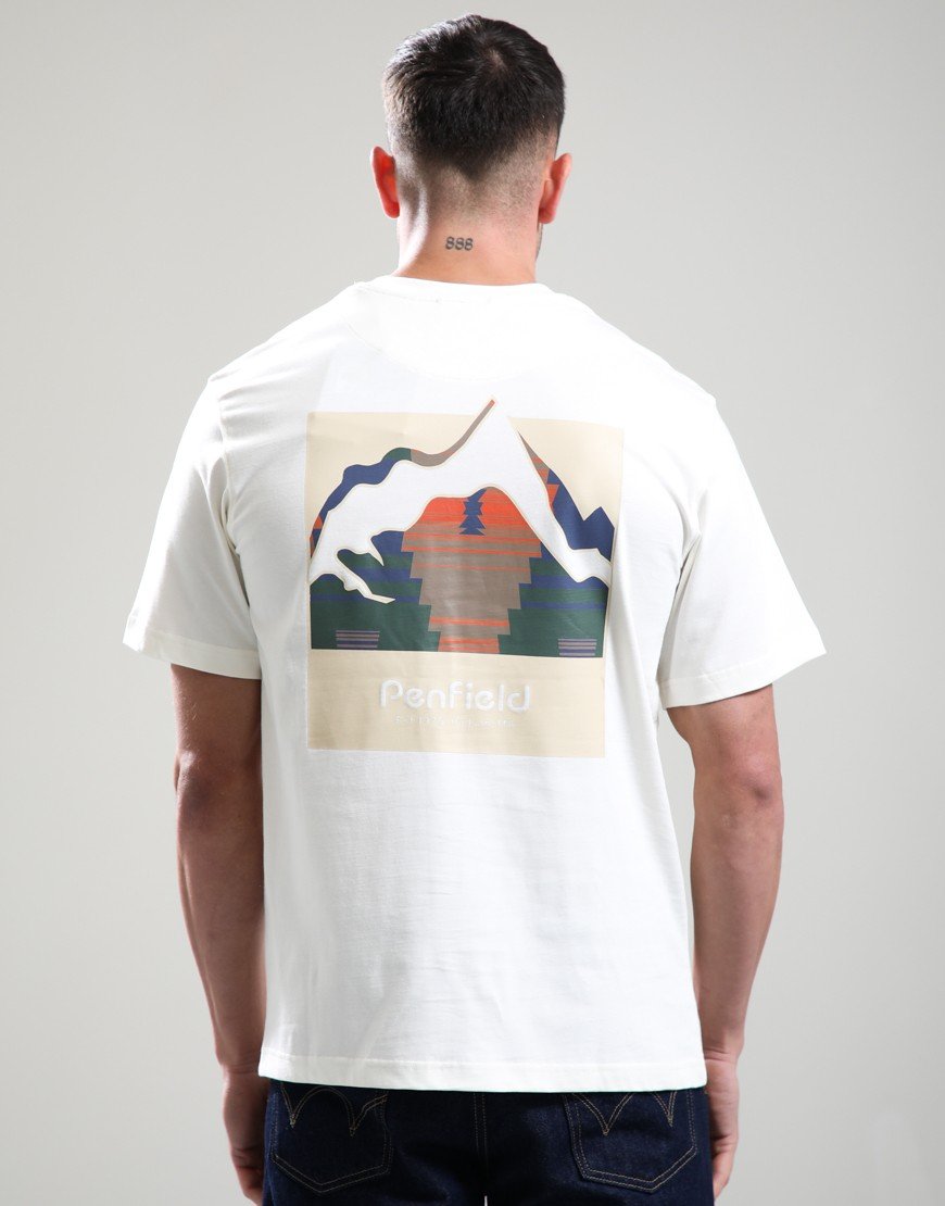 Penfield Mountain Back Forefounders T-Shirt Vanilla Ice
