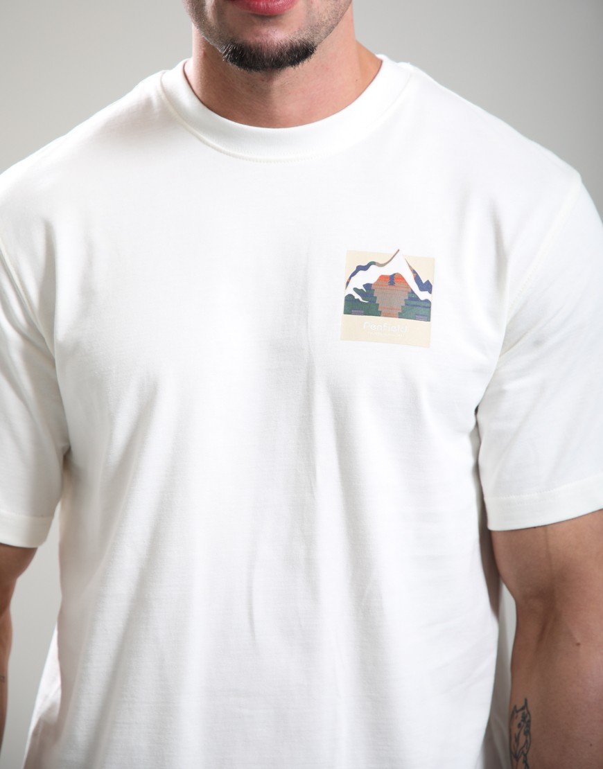 Penfield Mountain Back Forefounders T-Shirt Vanilla Ice