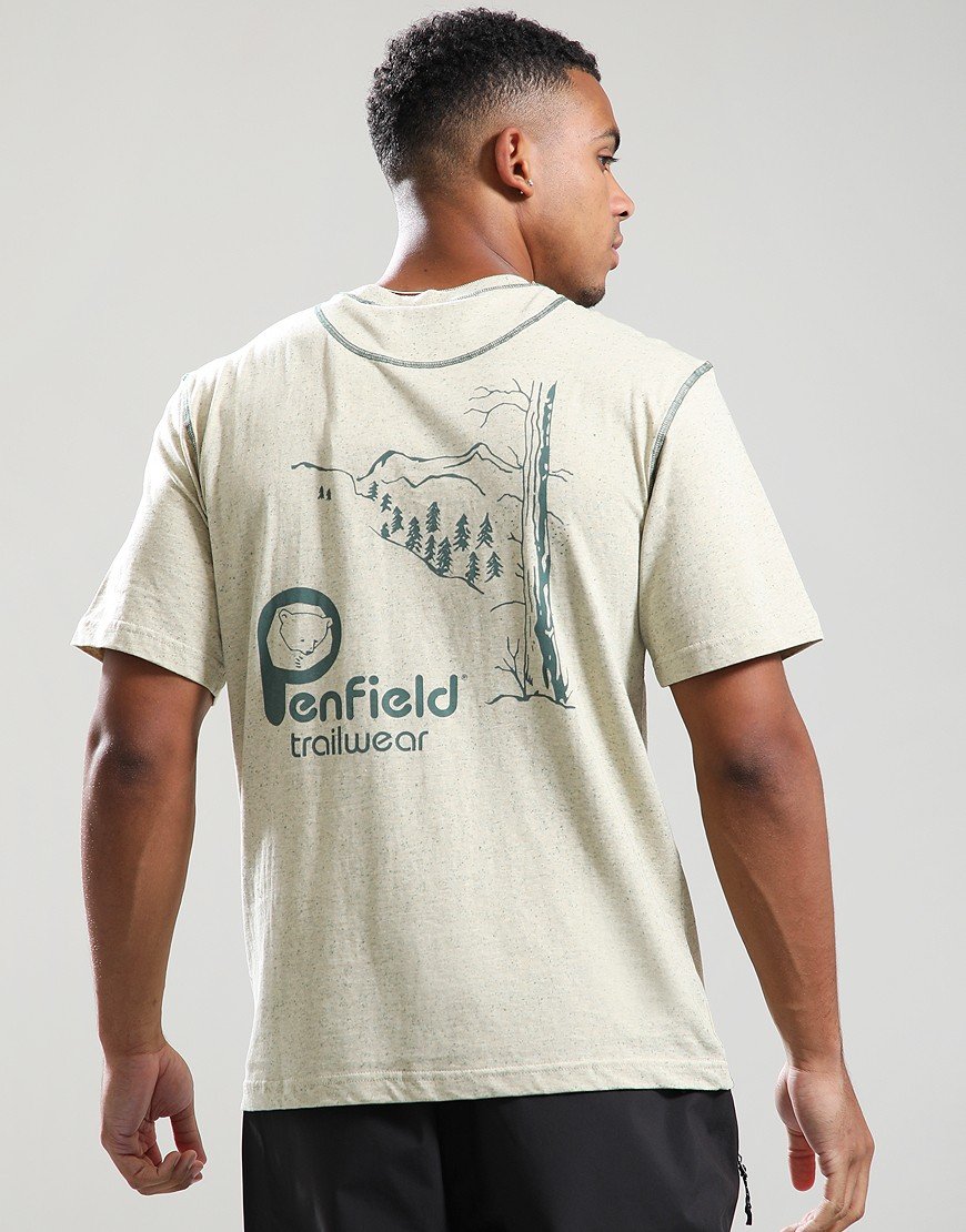 Penfield Trailwear T-Shirt Brown Rice