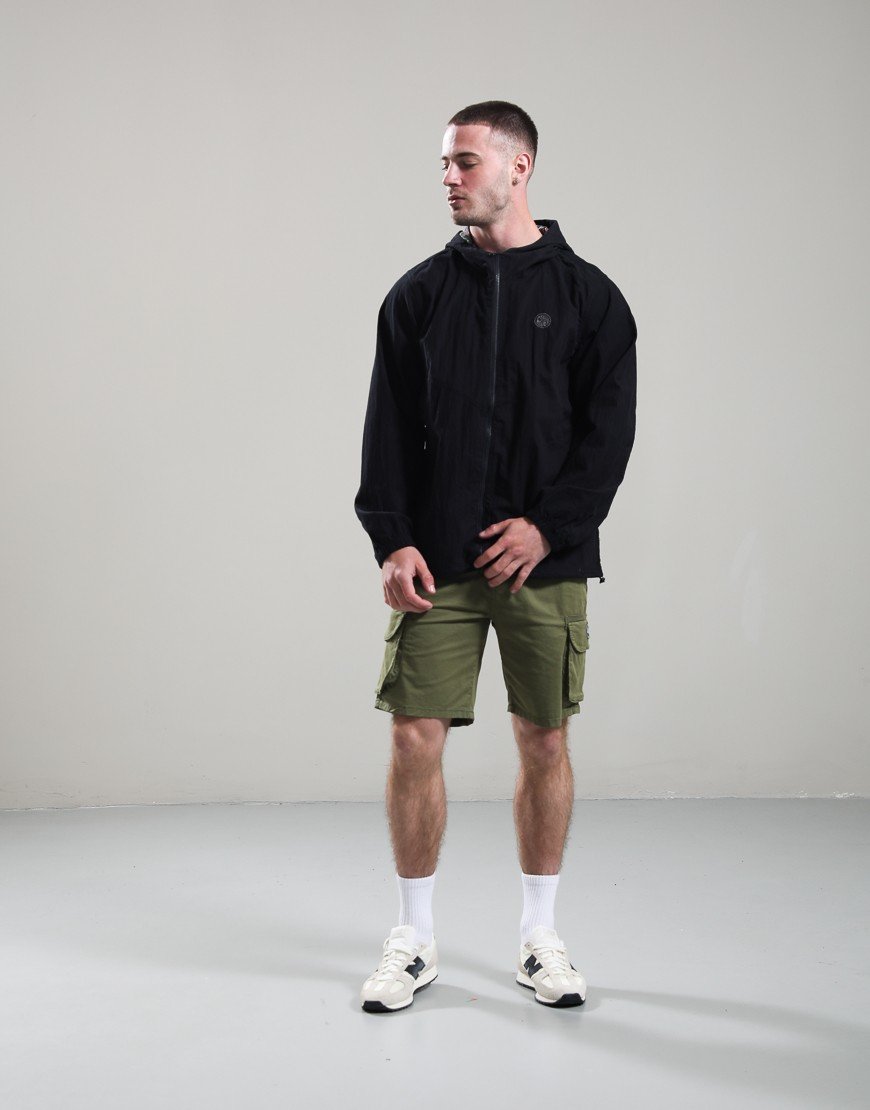 Pretty Green Feltham Hooded Jacket Black