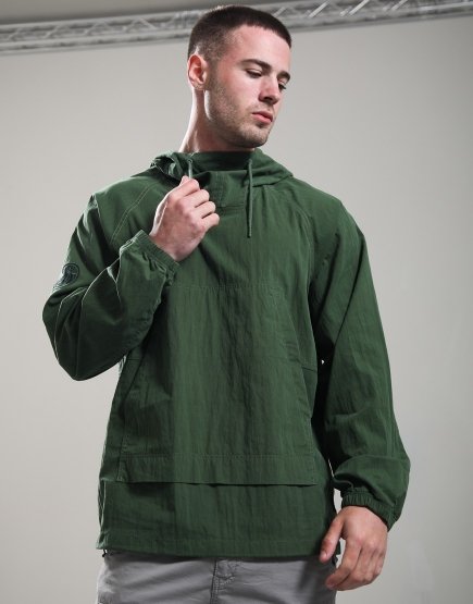 Pretty Green Feltham Smock Khaki