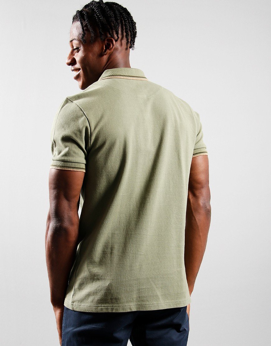 Pretty Green Barton Polo Shirt Khaki