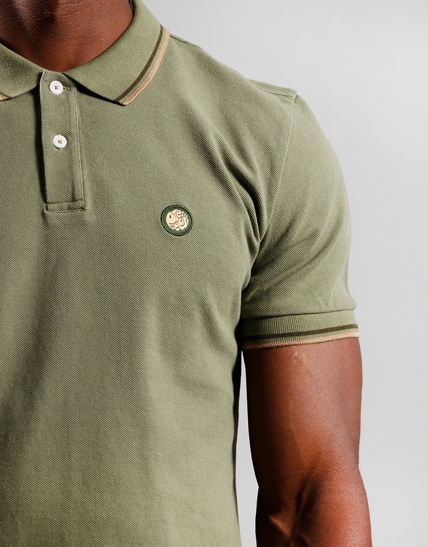 Pretty Green Barton Polo Shirt Khaki