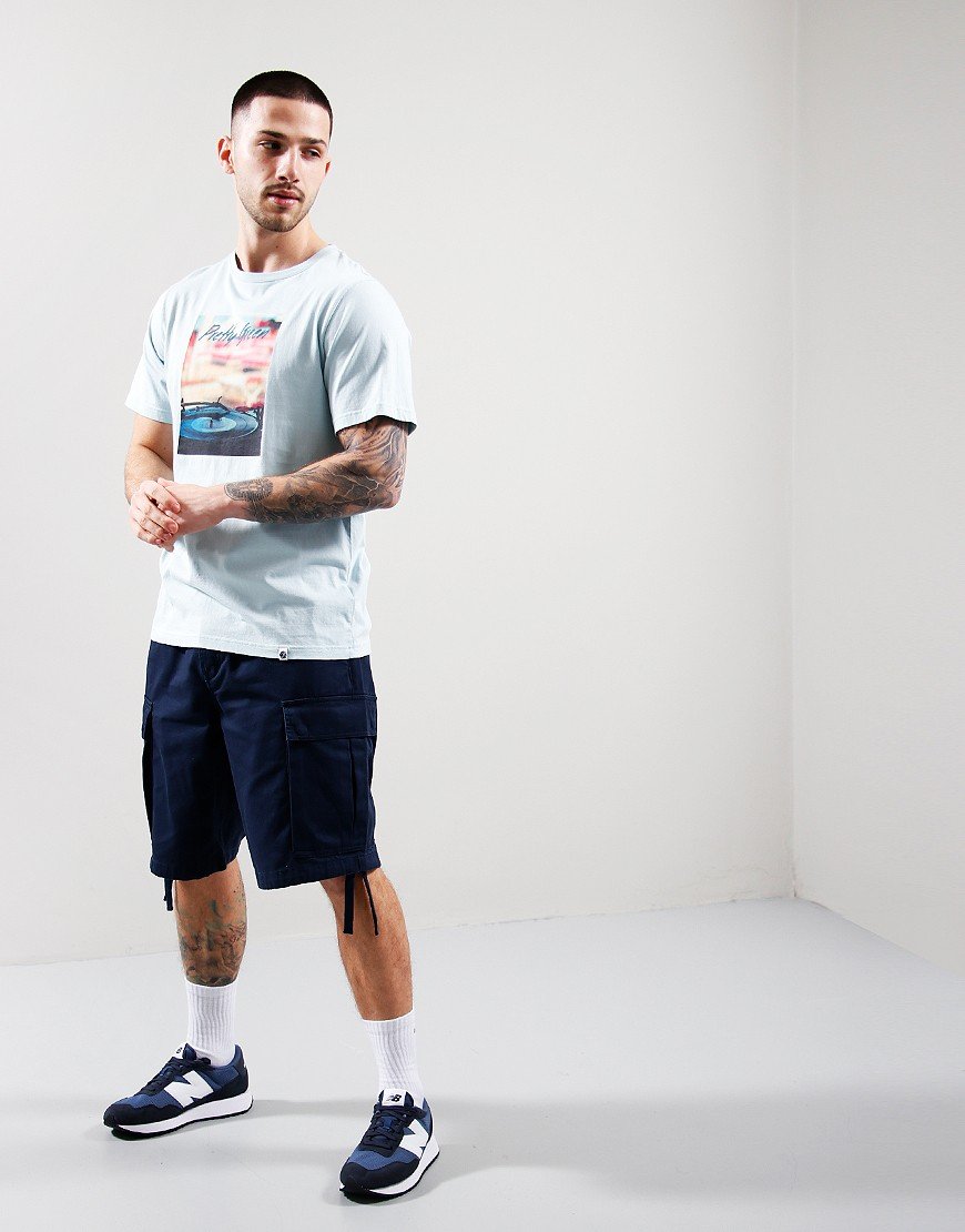 Pretty Green Beach T-Shirt Light Blue