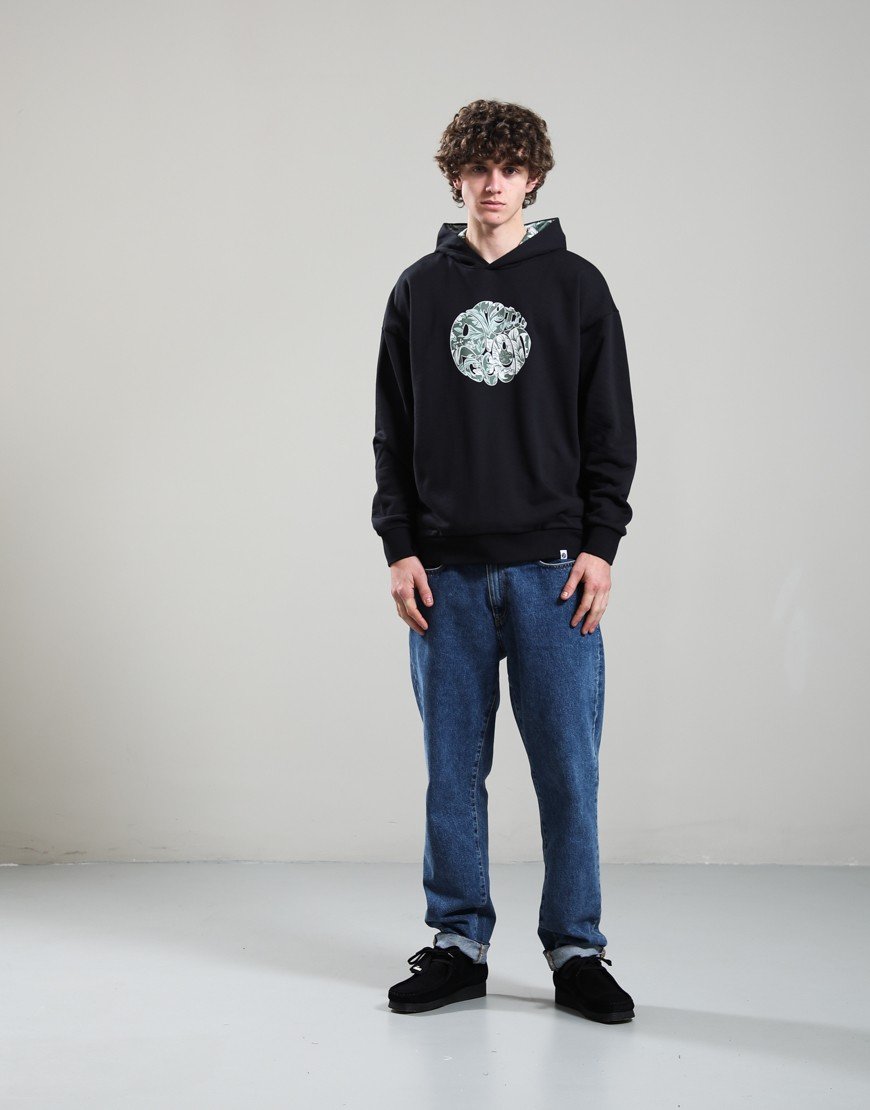 Pretty Green Bostall Hoodie Black