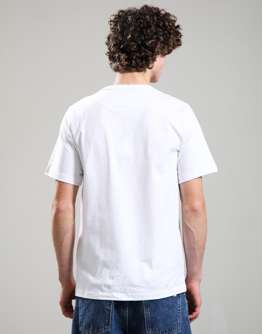 Pretty Green Bostall Logo T-Shirt White