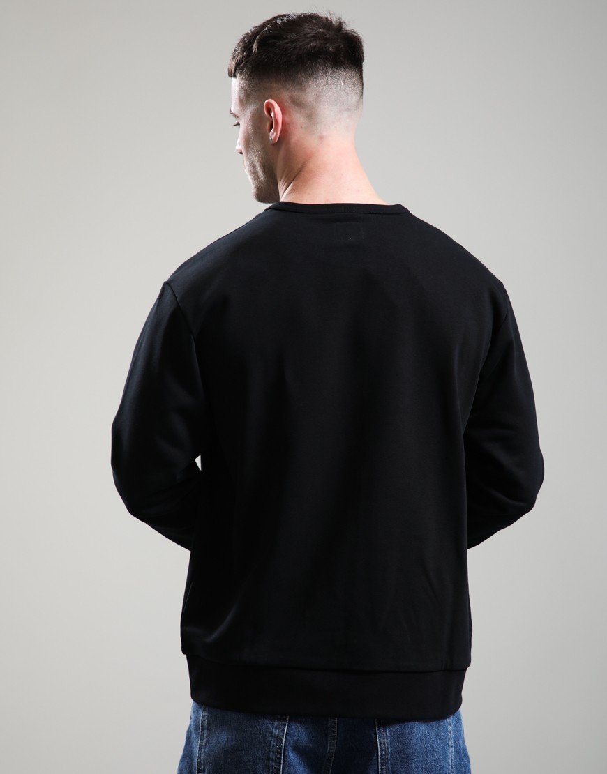 Fred Perry Brennan Crew Sweat Black