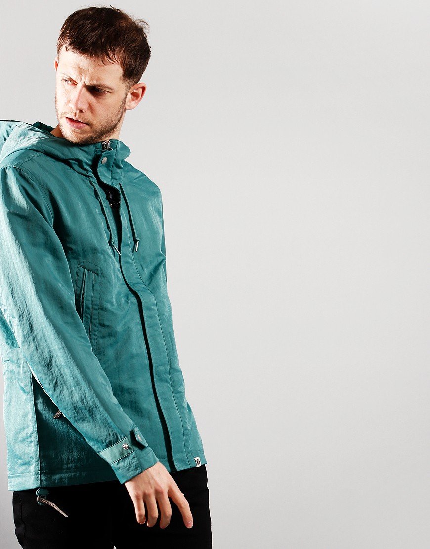 pretty green nylon jacket