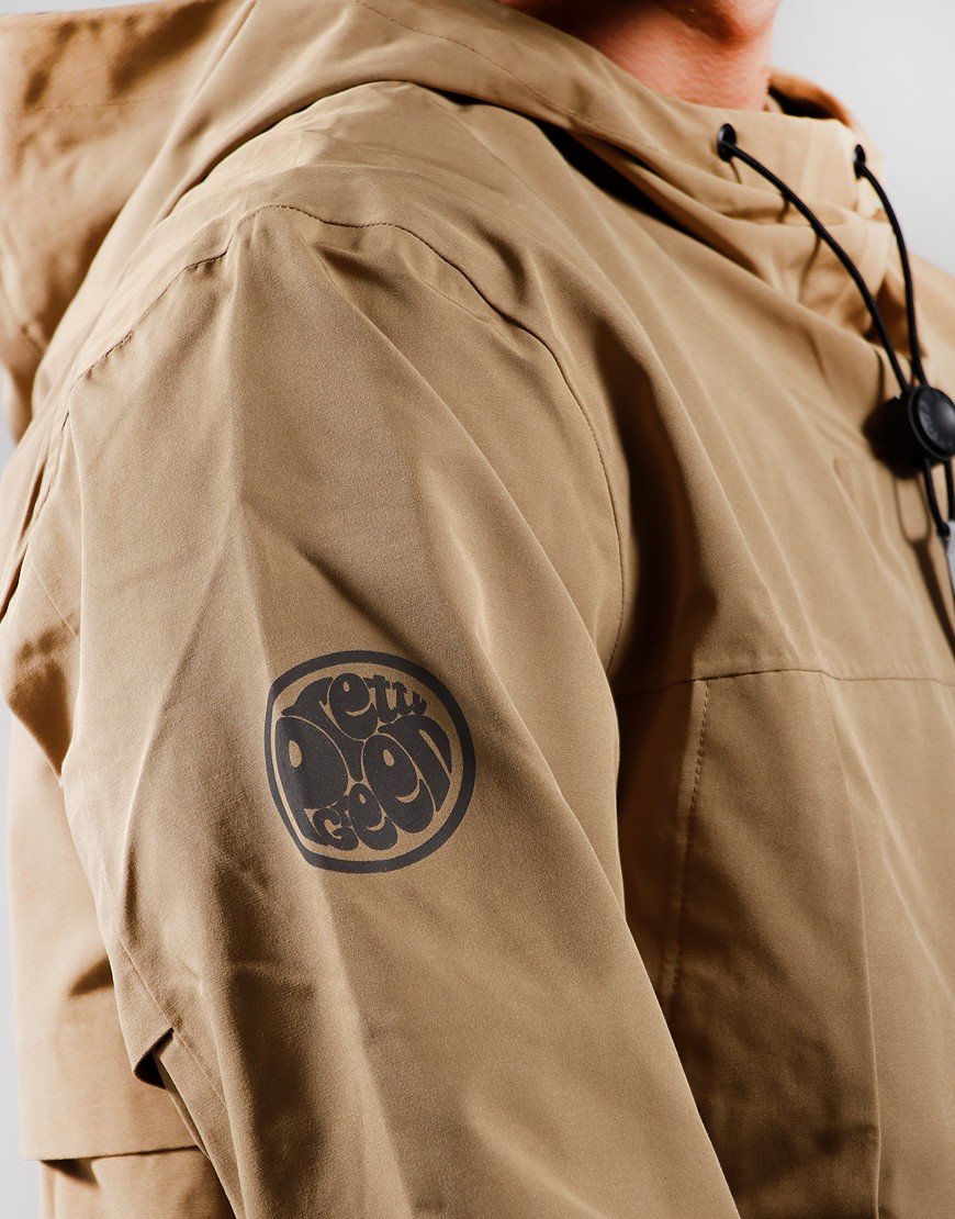 Pretty Green Cyclone Seam Seal Smock Sand