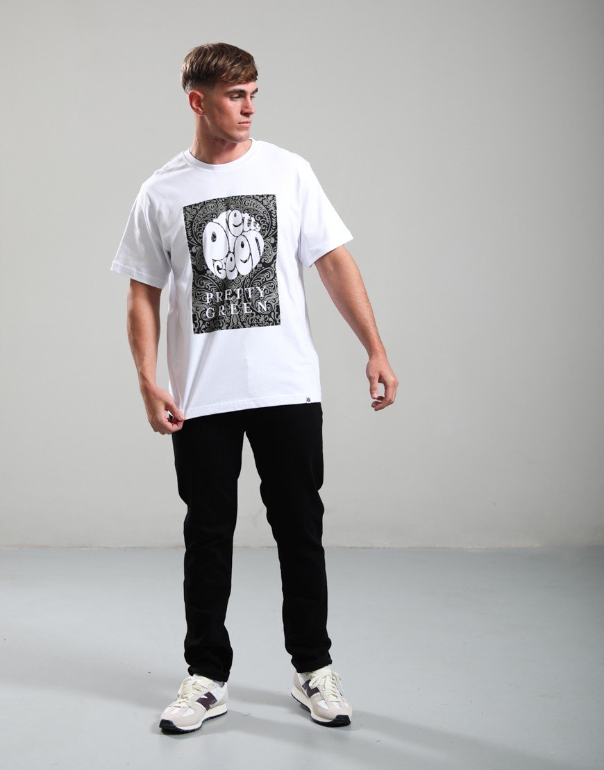 Pretty Green Erwood Slim Fit Jeans Black
