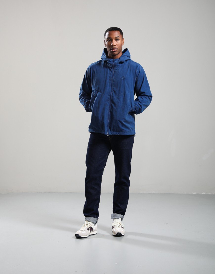 Pretty Green Feltham Hooded Jacket Blue