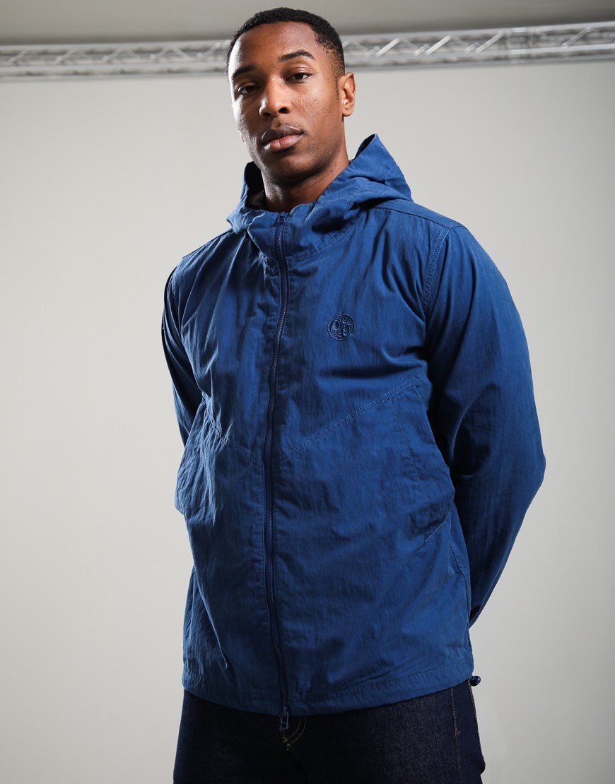 Pretty Green Feltham Hooded Jacket Blue