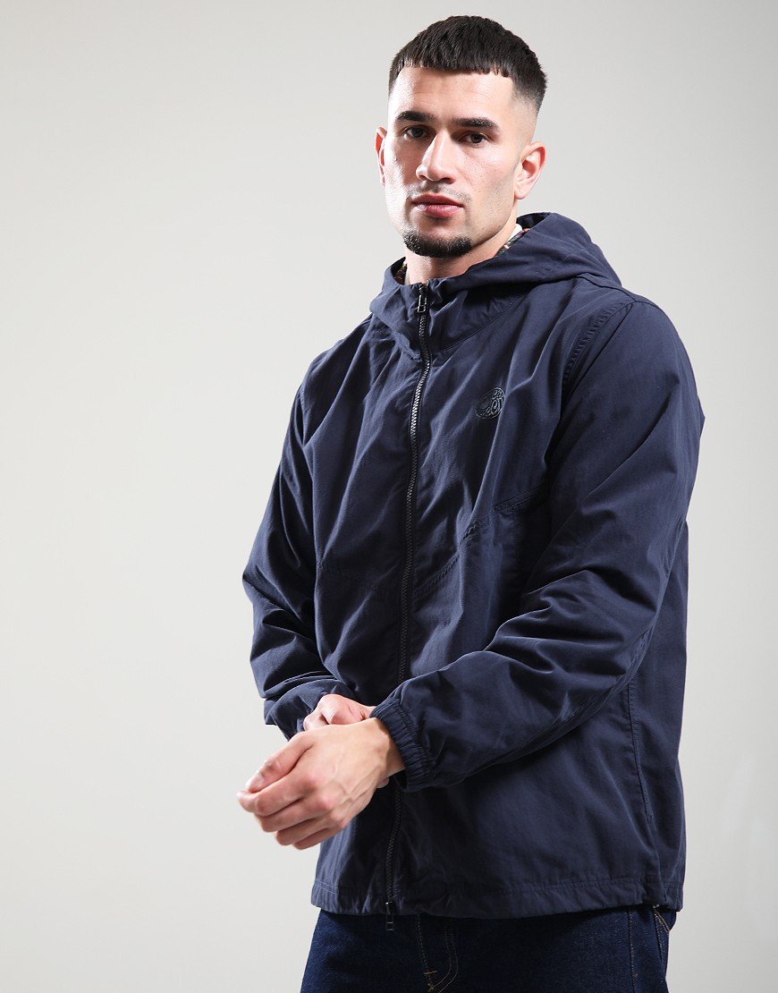 Pretty Green Feltham Hooded Jacket Navy