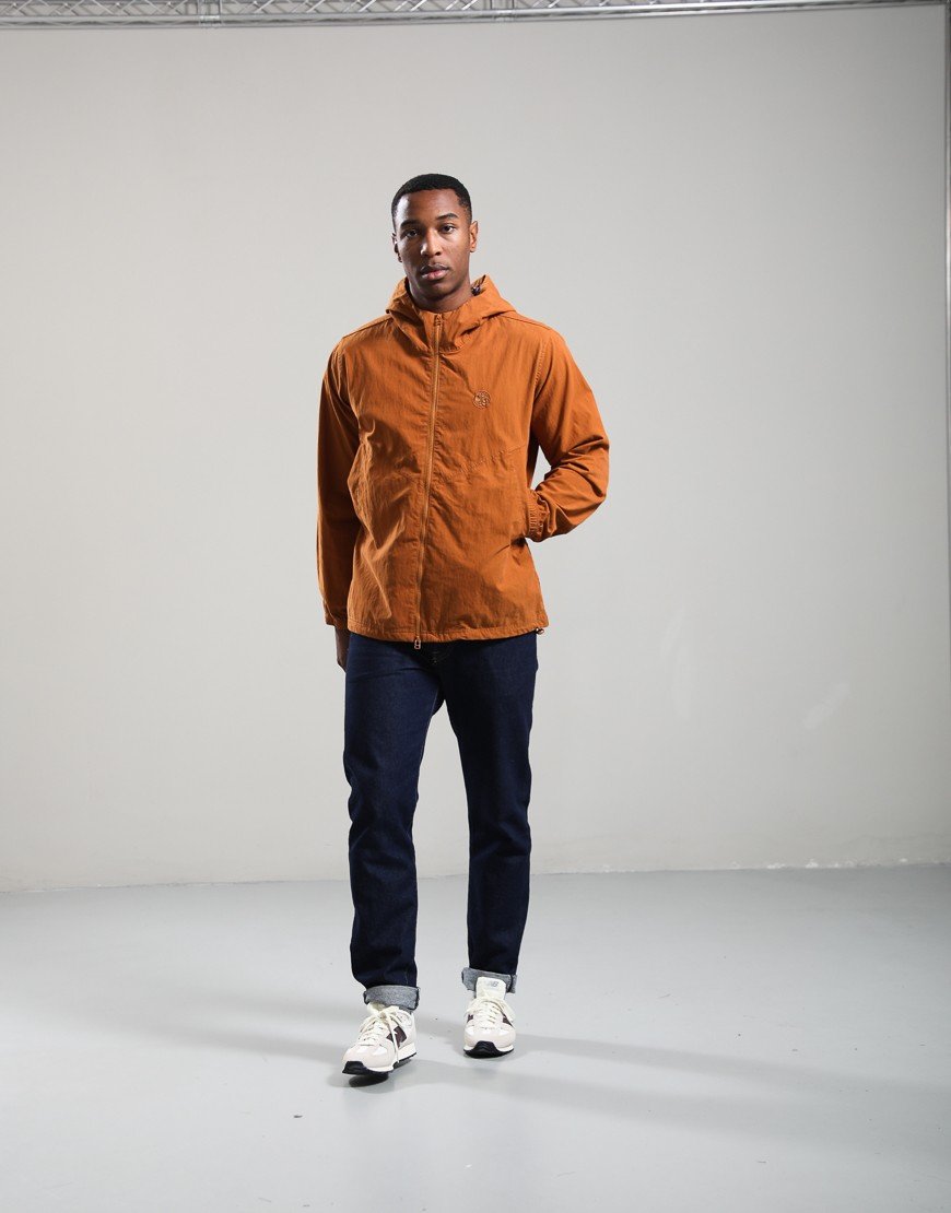 Pretty Green Feltham Hooded Jacket Orange