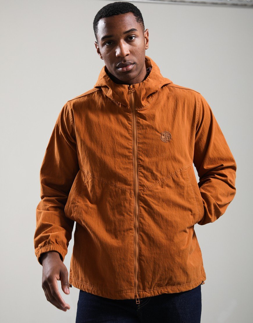 Pretty Green Feltham Hooded Jacket Orange