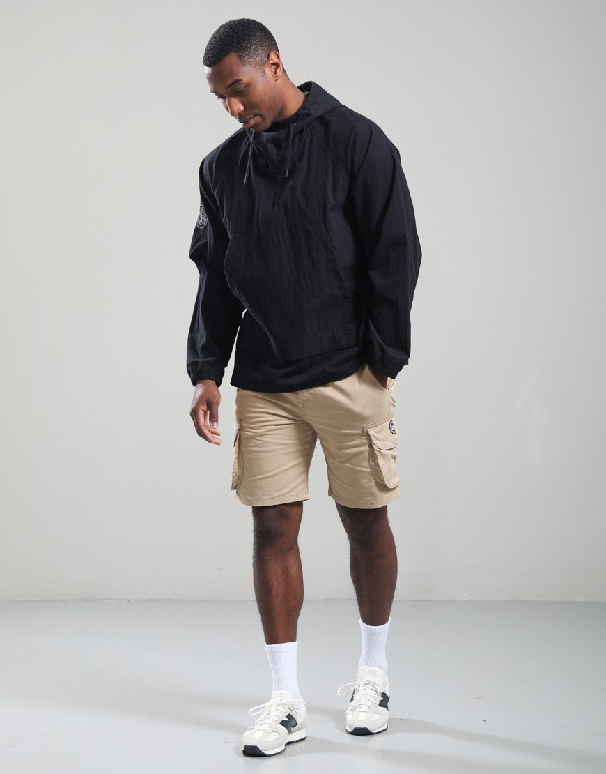 Pretty Green Feltham Smock Black