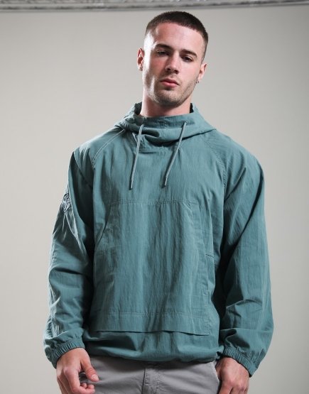 Pretty Green Feltham Smock Teal