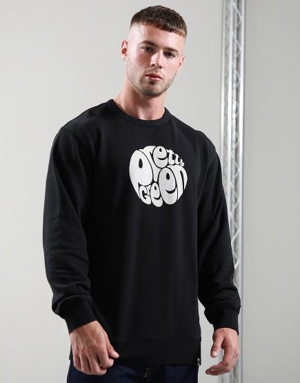 Pretty Green Gillespie Crew Sweat Black