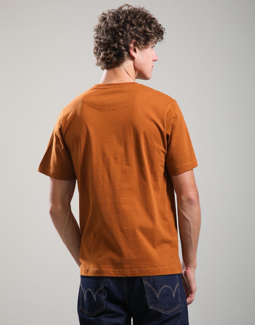 Pretty Green Gillespie T-Shirt Rust