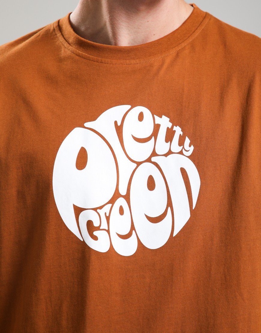 Pretty Green Gillespie T-Shirt Rust