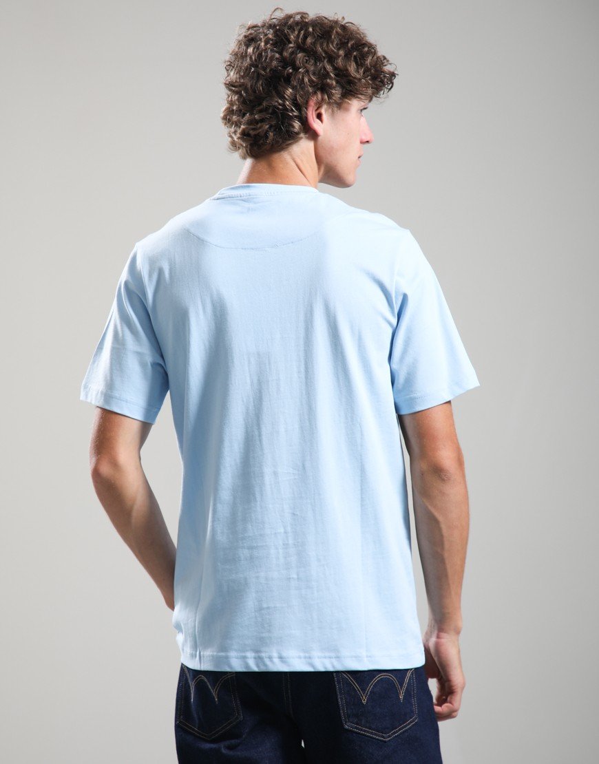 Pretty Green Gillespie T-Shirt Sky Blue