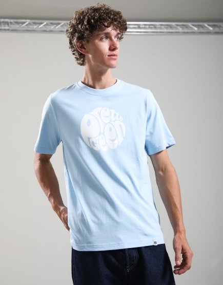 Pretty Green Gillespie T-Shirt Sky Blue