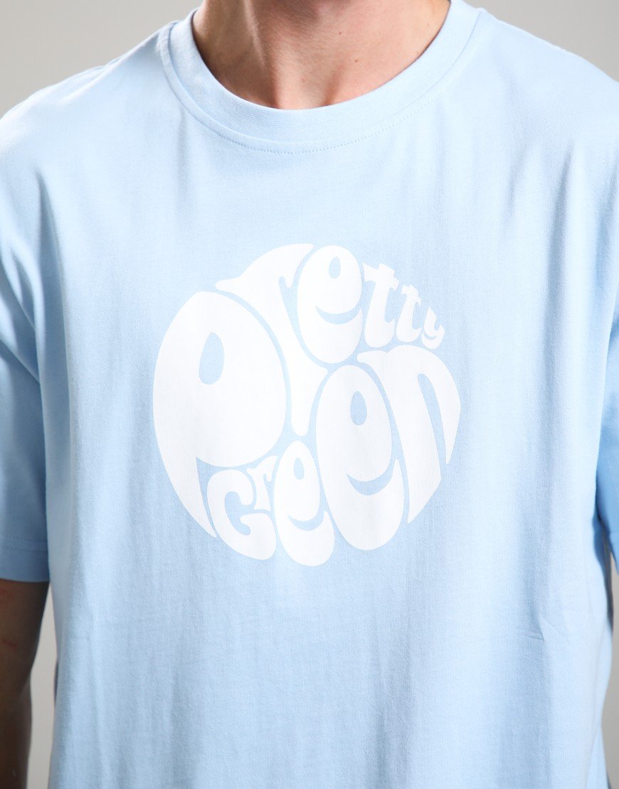 Pretty Green Gillespie T-Shirt Sky Blue